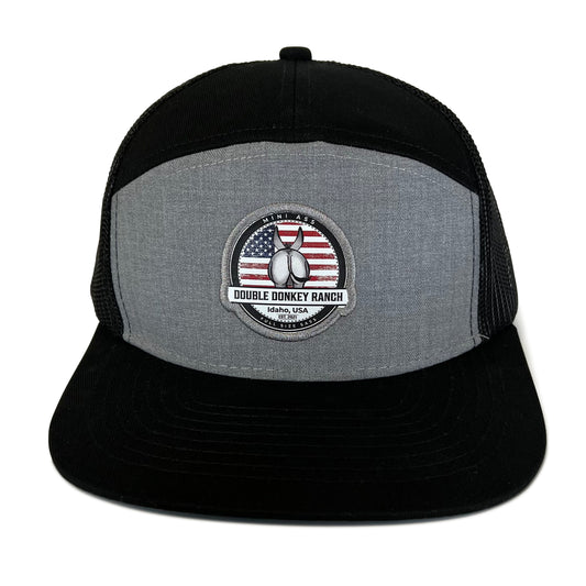 American Flag Youth Flat Bill Hat