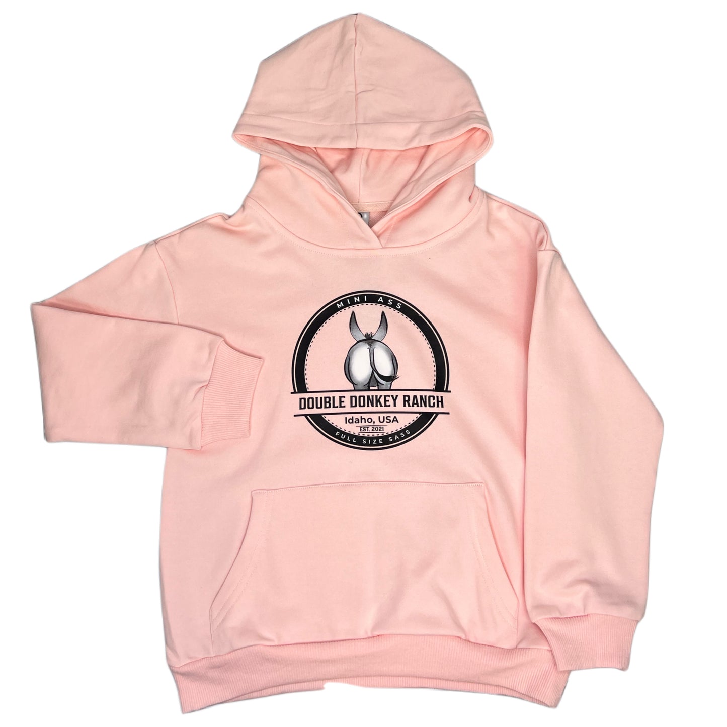 Youth Pink Donkey Sweatshirt