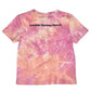 Youth Pink Tie Die Donkey Tee