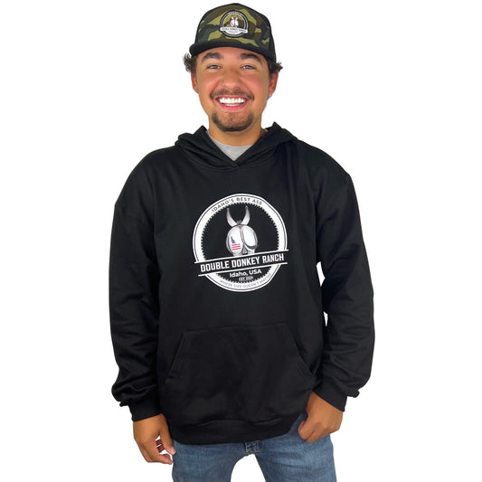 Guys Patriotic Idaho Ass Hoodie