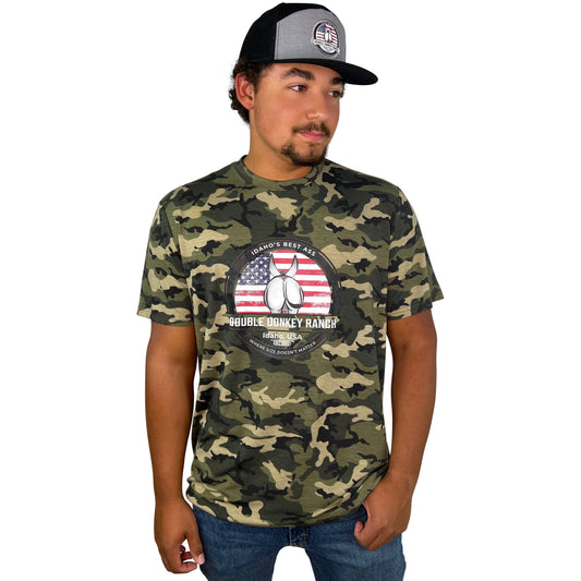 Best Ass Camo Patriot Tee