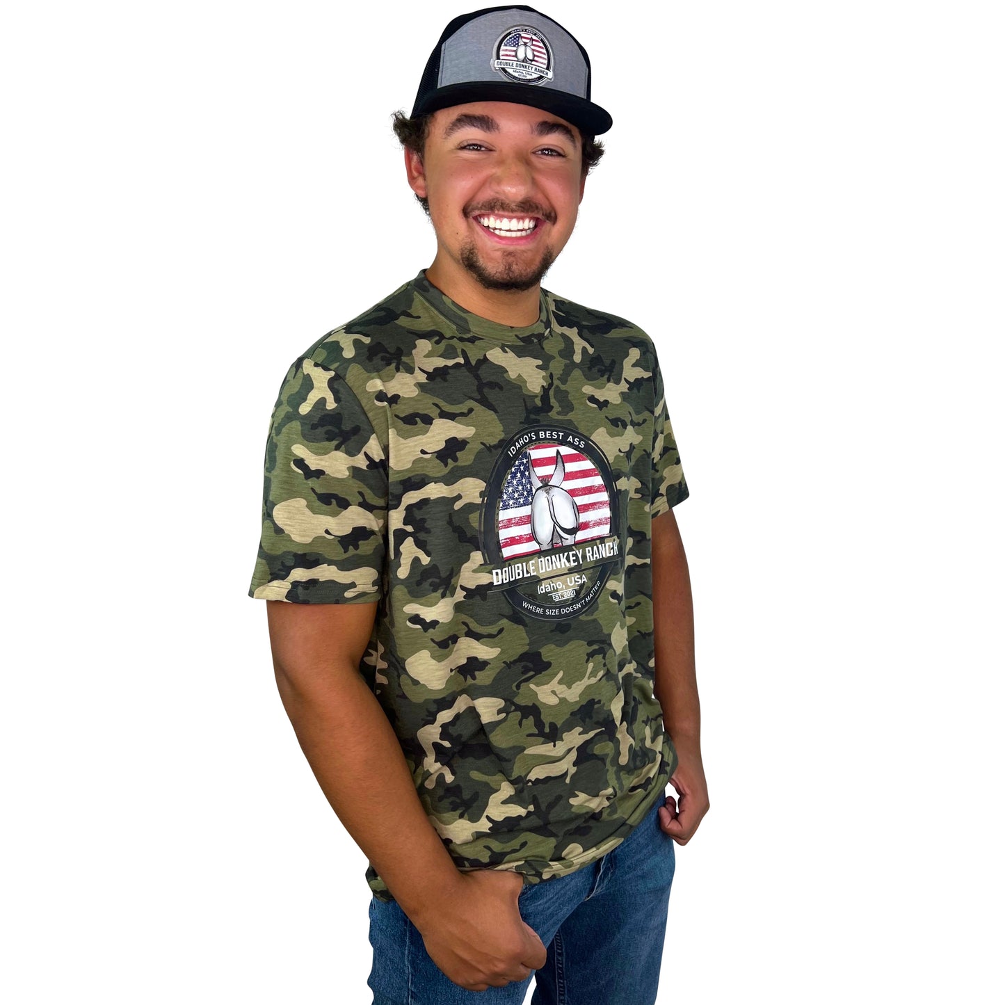Best Ass Camo Patriot Tee