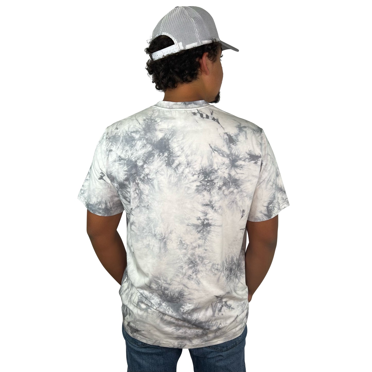 Grey Tie Dye Donkey Tee