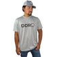 Grey American Flag Donkey Tee