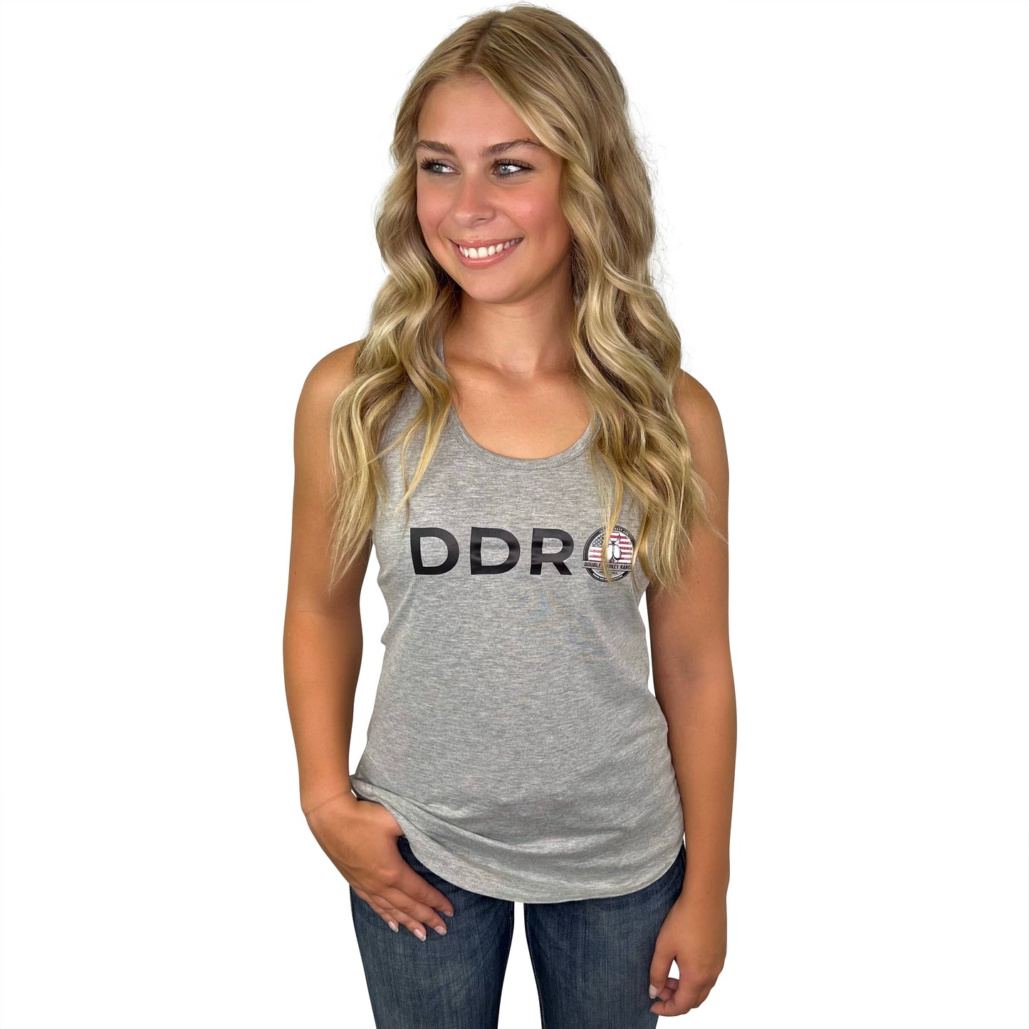 Gals Razorback Double Donkey Tank