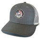 Youth Grey American Flag Mini Ass Hat