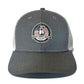 Youth Grey American Flag Mini Ass Hat