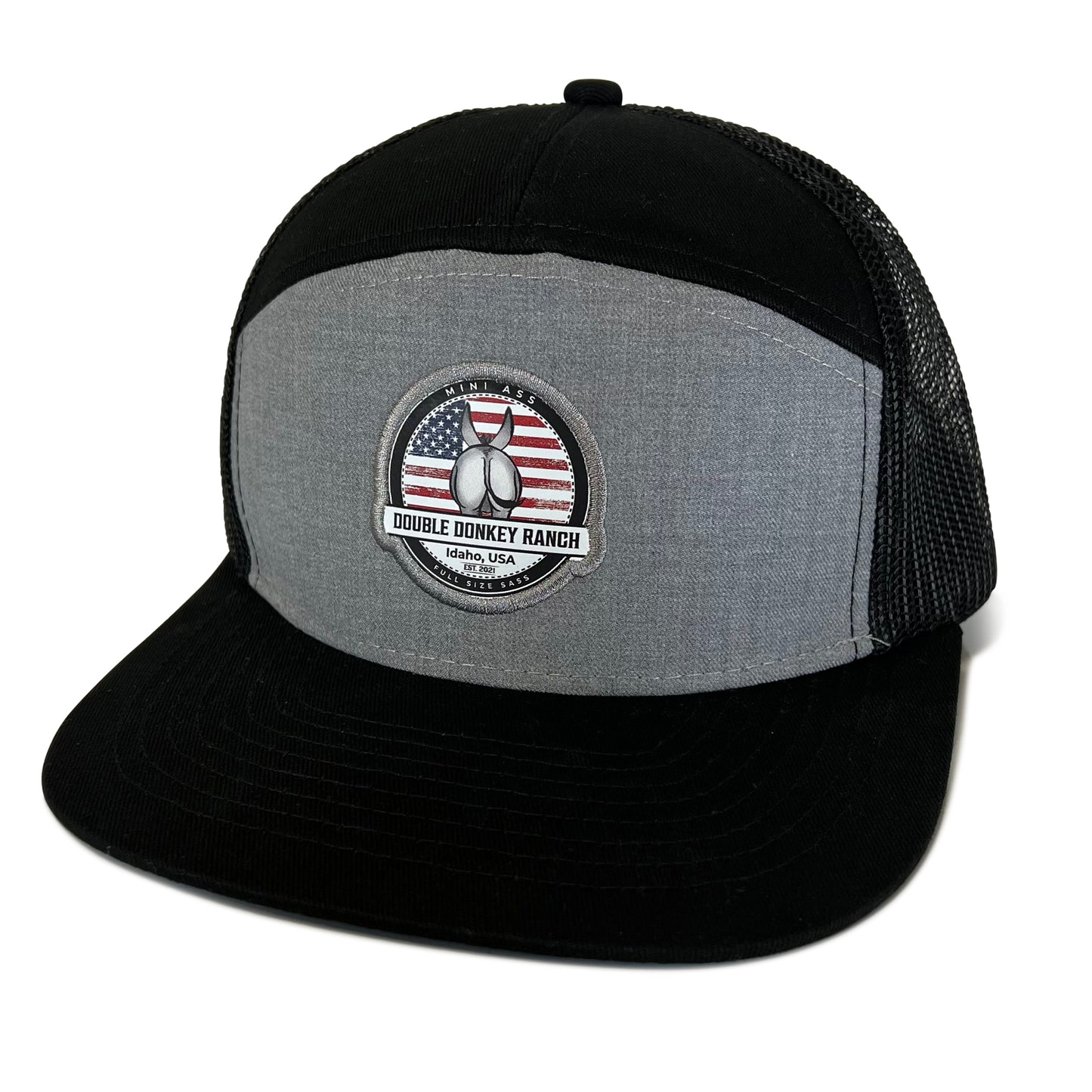 American Flag Youth Flat Bill Hat