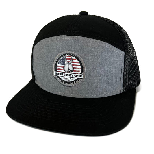 American Flag Youth Flat Bill Hat