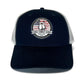 Navy American Flag Ass Hat