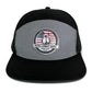 American Flag Flat Bill Hat