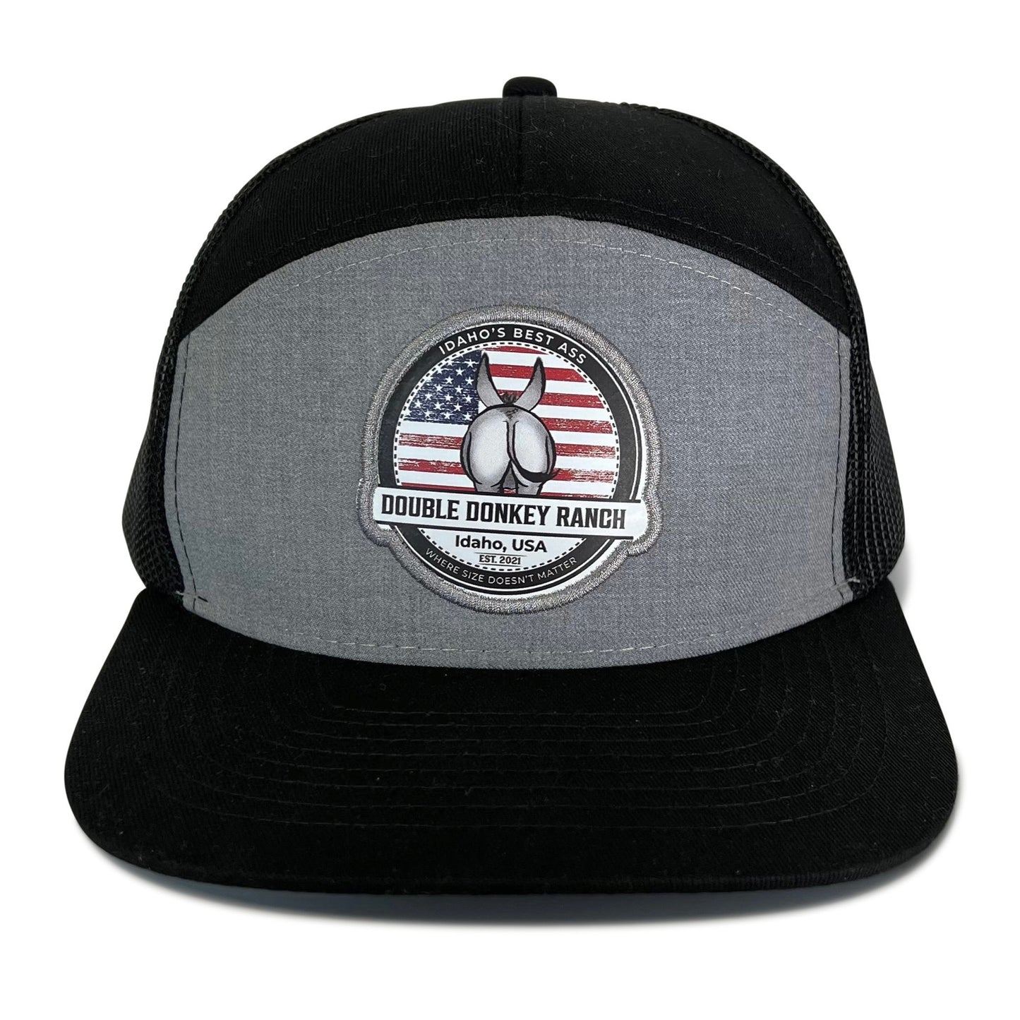 American Flag Flat Bill Hat