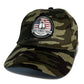 Camo American Flag Retro Baseball Cap
