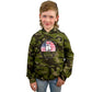 Youth Mini Ass Camo Patriot Hoodie