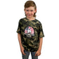 Youth Mini Ass Camo Patriot Tee