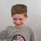 Youth Blue-Collar Brown Flag Hat